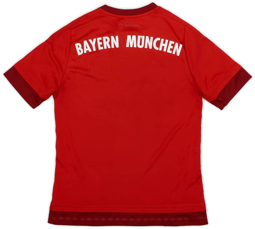 2015-16 Bayern Munich Home Shirt - 8/10 - (L.Boys)