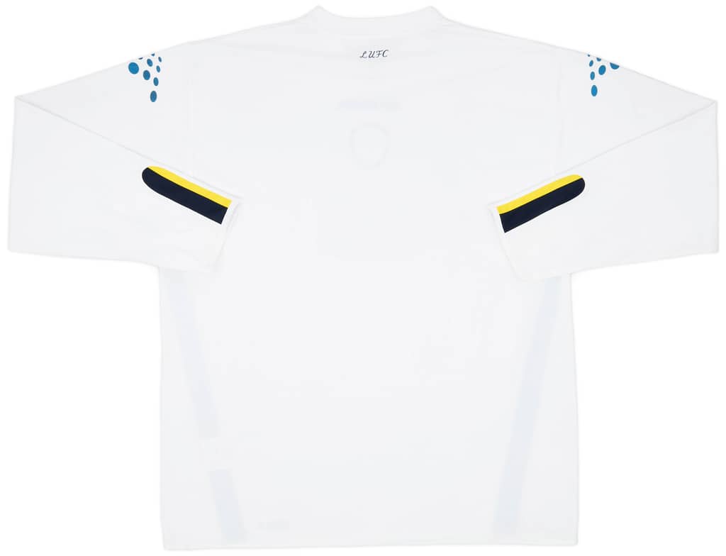 2004-05 Leeds United Home L/S Shirt - 7/10 - (XXL)
