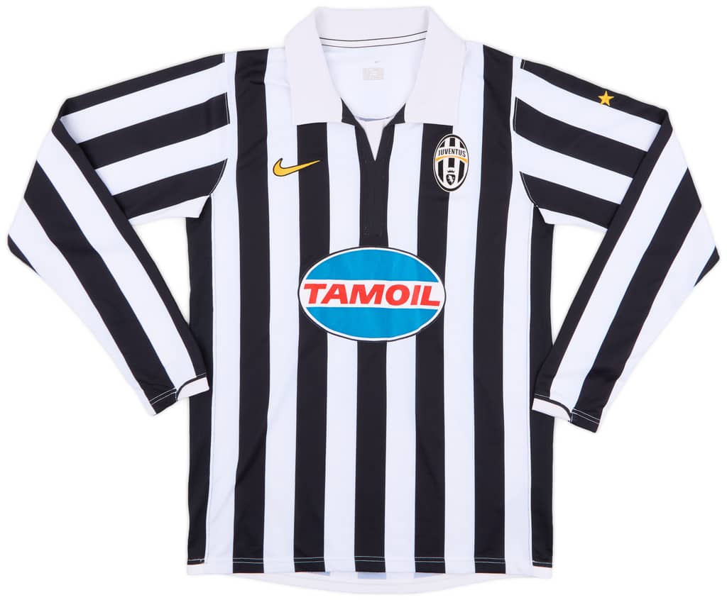 2006-07 Juventus Home L/S Shirt #21 - 7/10 - (S)
