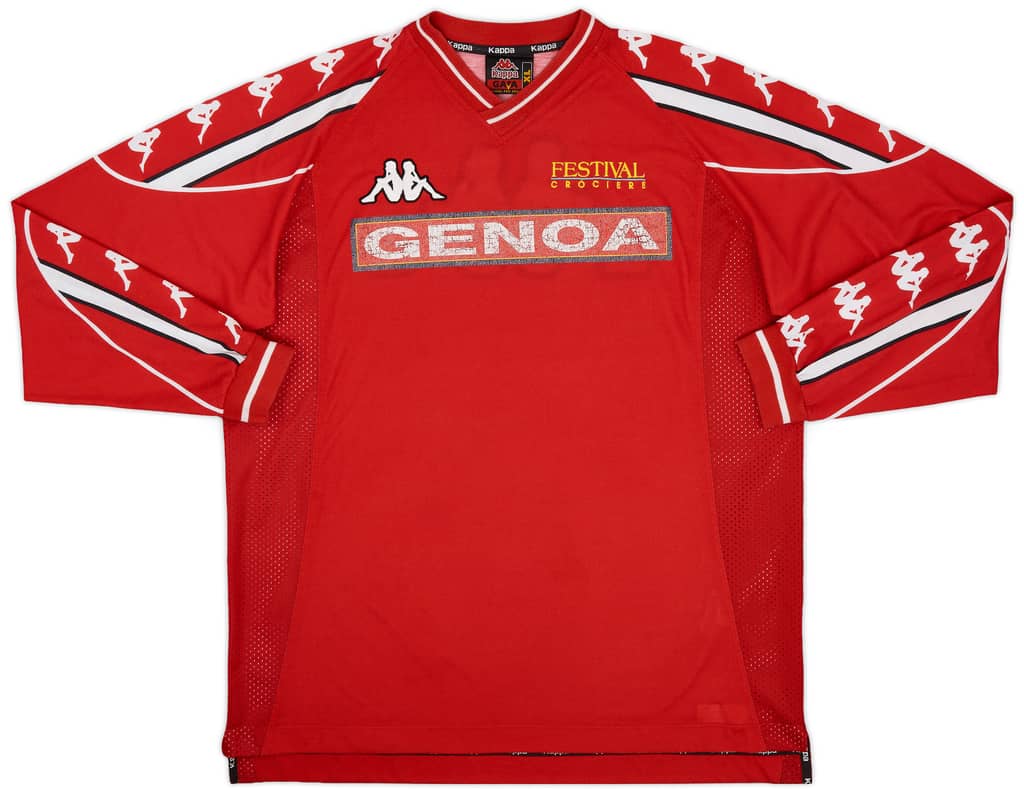 1999-00 Genoa Kappa Training L/S Shirt - 6/10 - (XL)