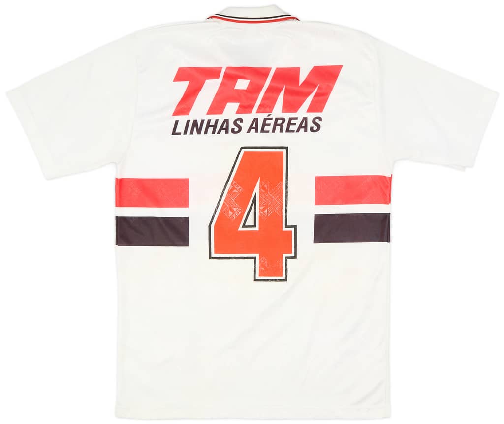 1993 Sao Paulo Home Shirt #4 - 9/10 - (M)