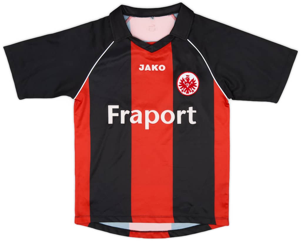 2006-07 Eintracht Frankfurt Home Shirt - 9/10 - (XL.Boys)