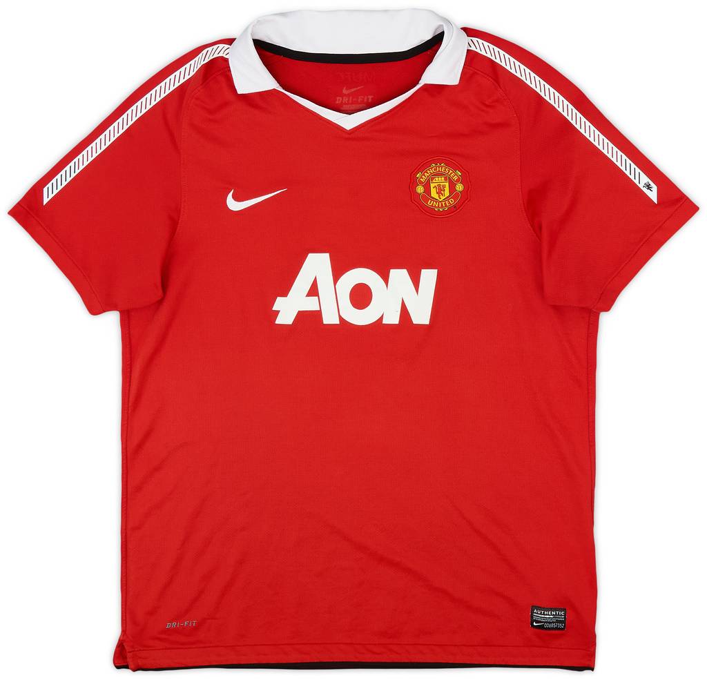 2010-11 Manchester United Home Shirt - 6/10 - (XL.Boys)