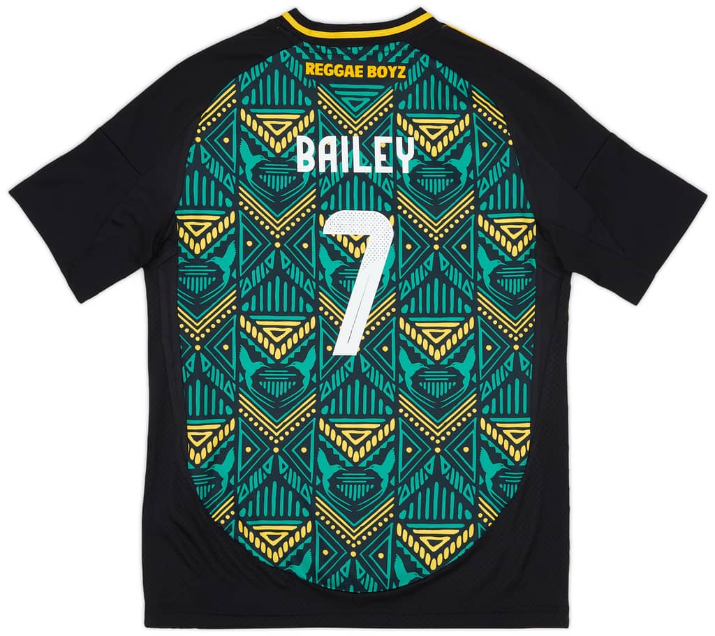 2024-25 Jamaica Away Shirt Bailey #7 (KIDS)