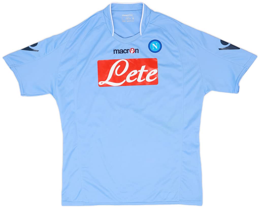 2007-08 Napoli Home Shirt - 8/10 - (L)