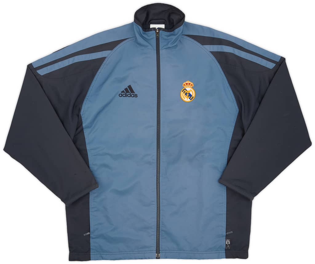 2001-02 Real Madrid adidas Track Jacket - 7/10 - (XL.Boys)