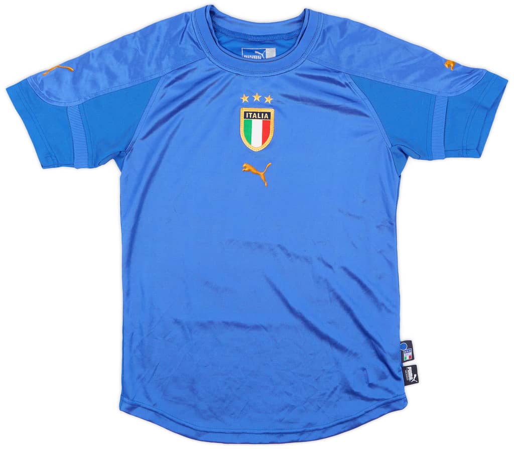 2004-06 Italy Home Shirt - 8/10 - (S.Boys)