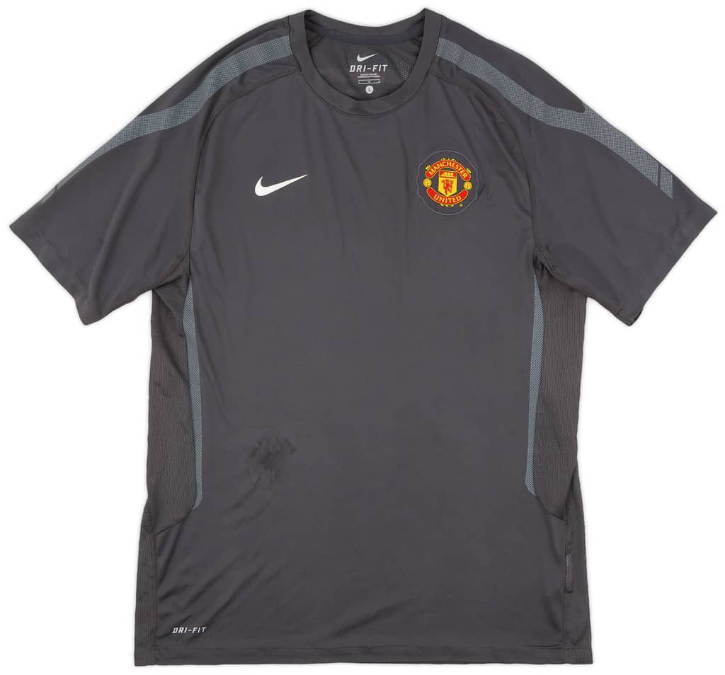 2010-11 Manchester United Nike Training Shirt - 8/10 - (L)