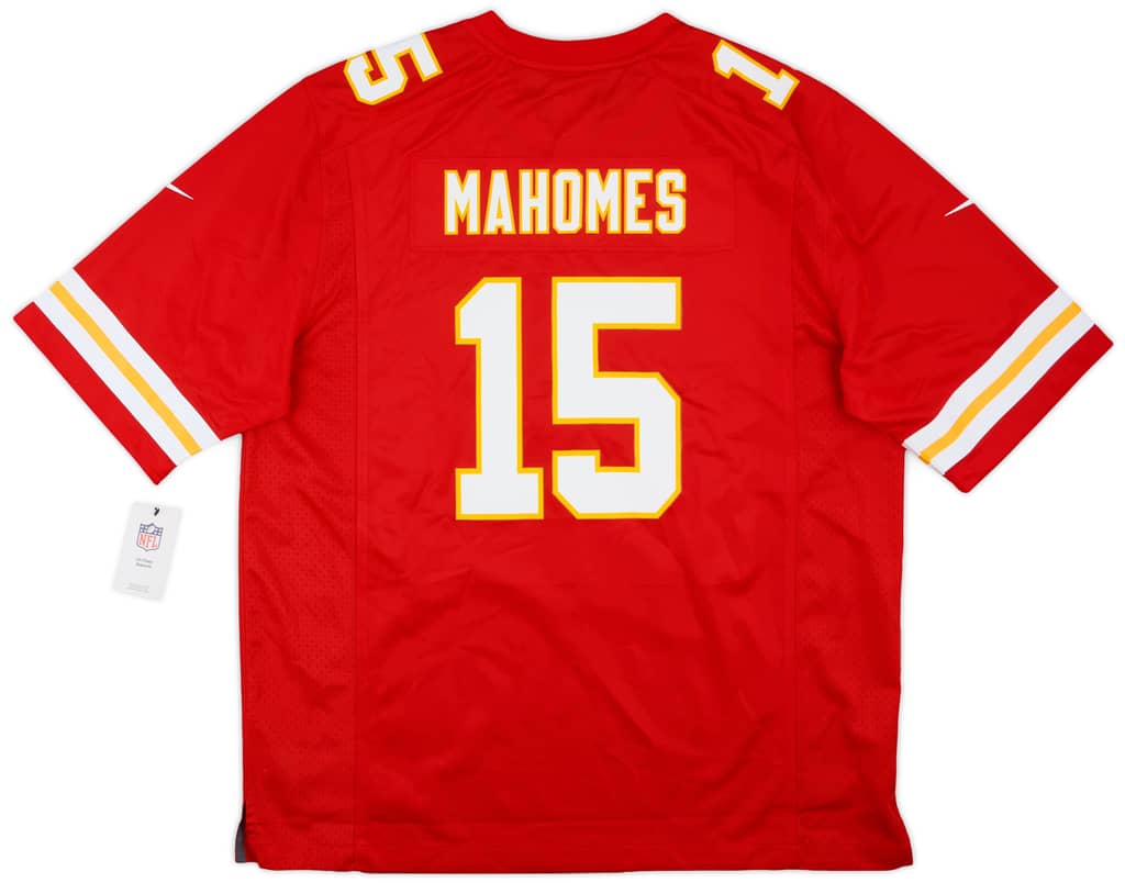 2017-24 Kansas City Chiefs Mahomes #15 Nike Game Home Jersey (XL)
