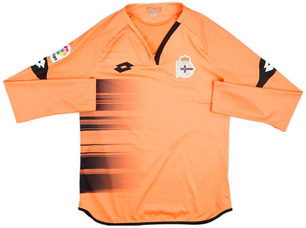 2016-17 Deportivo de La Coruna GK Shirt - 9/10 - (L)