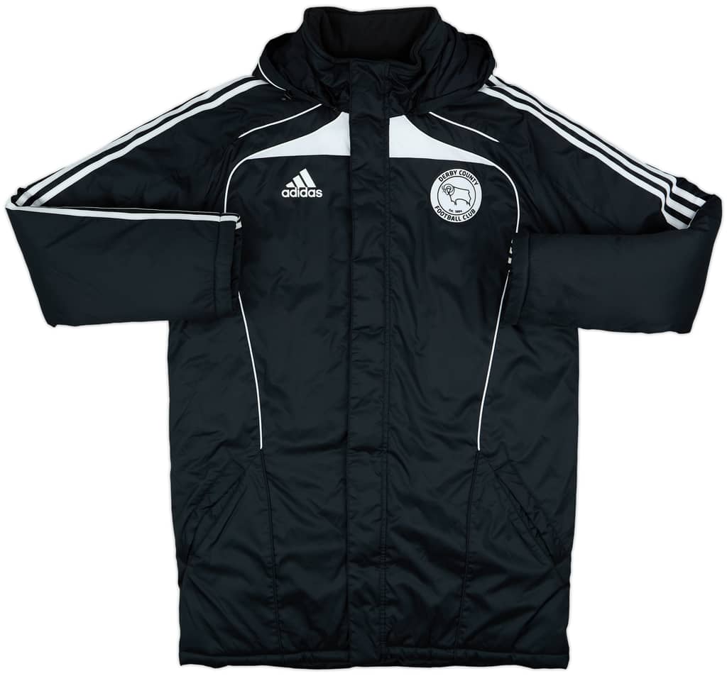 2010-11 Derby County adidas Padded Bench Coat - 10/10 - (M)