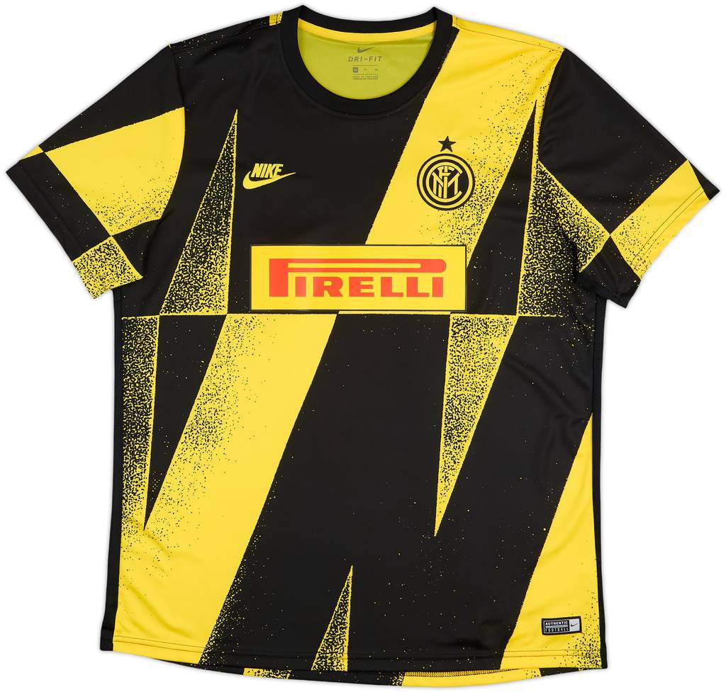 2019-20 Inter Milan Pre-Match Training Shirt - 10/10 - (XL)