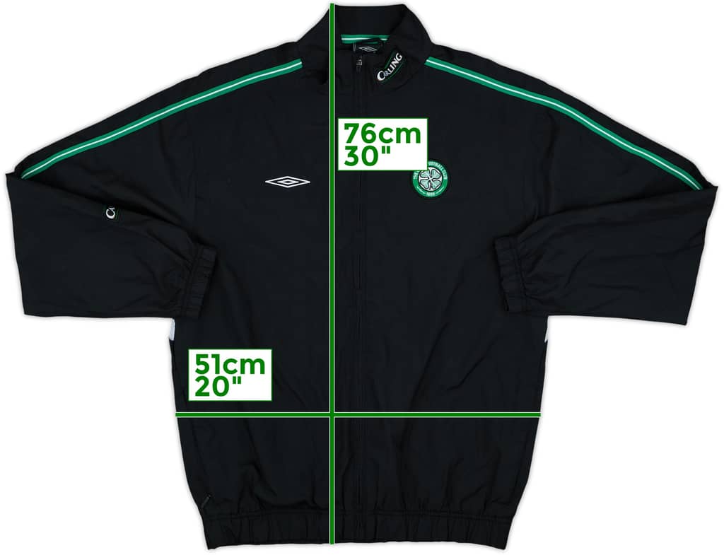 2004-05 Celtic Umbro Track Jacket - 8/10 - (M)