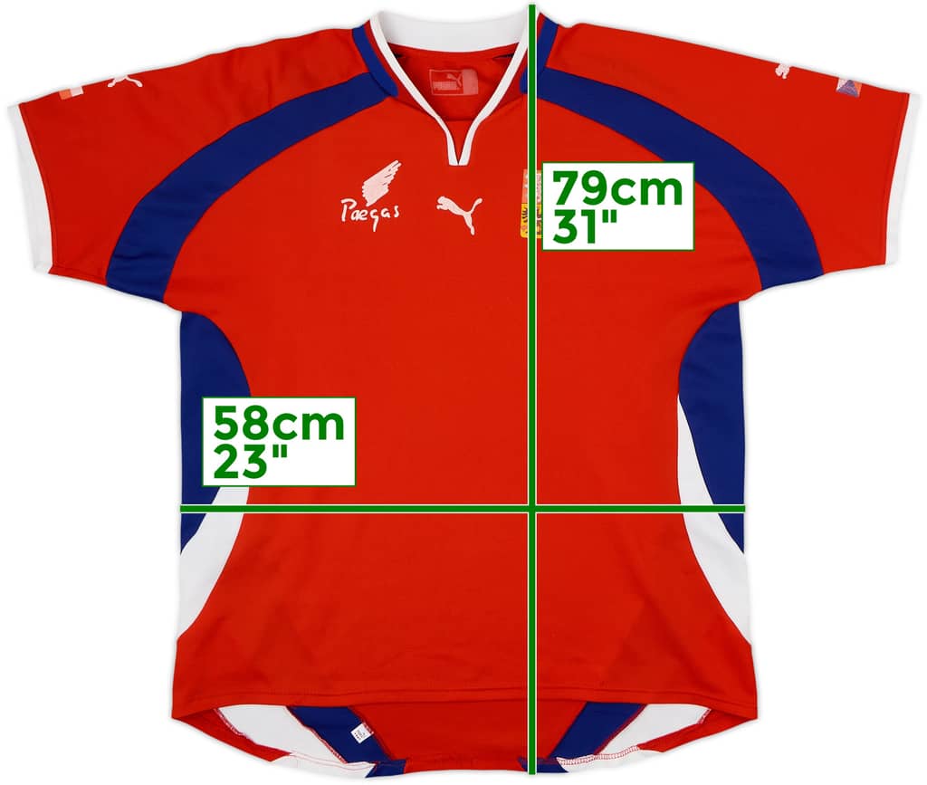 2000-02 Czech Republic Basic Home Shirt - 4/10 - (L)