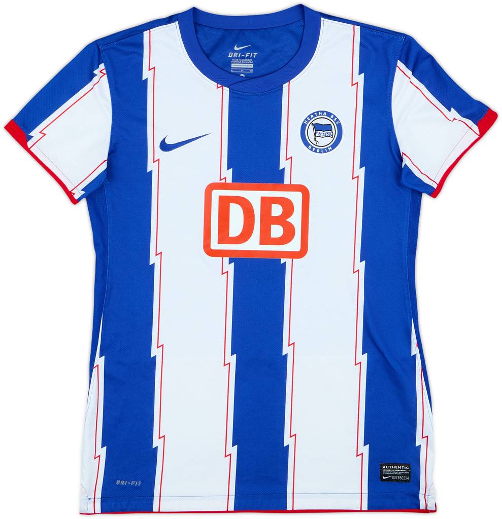 2010-11 Hertha Berlin Home Shirt - 10/10 - (Women's S)