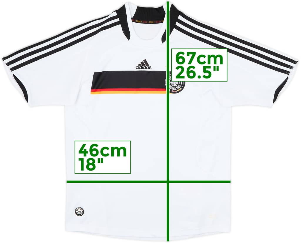 2008-09 Germany Home Shirt - 8/10 - (M.Boys)