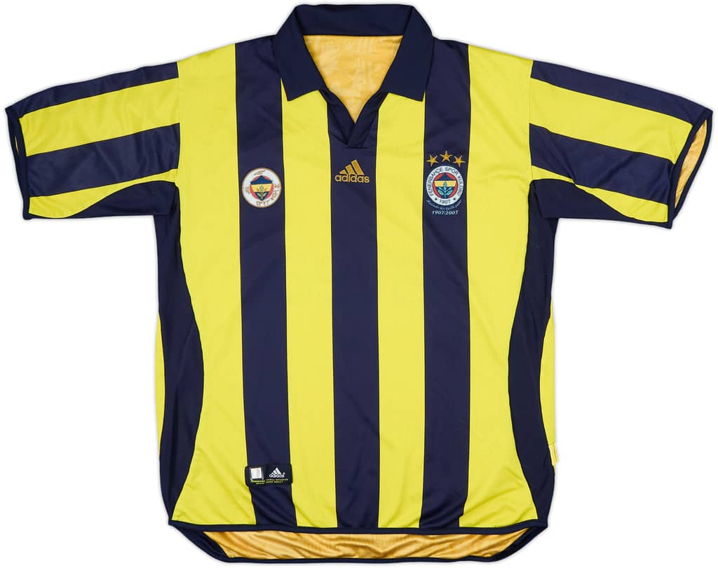 2006-07 Fenerbahce Centenary Home/Away Shirt - 5/10 - (XXL)