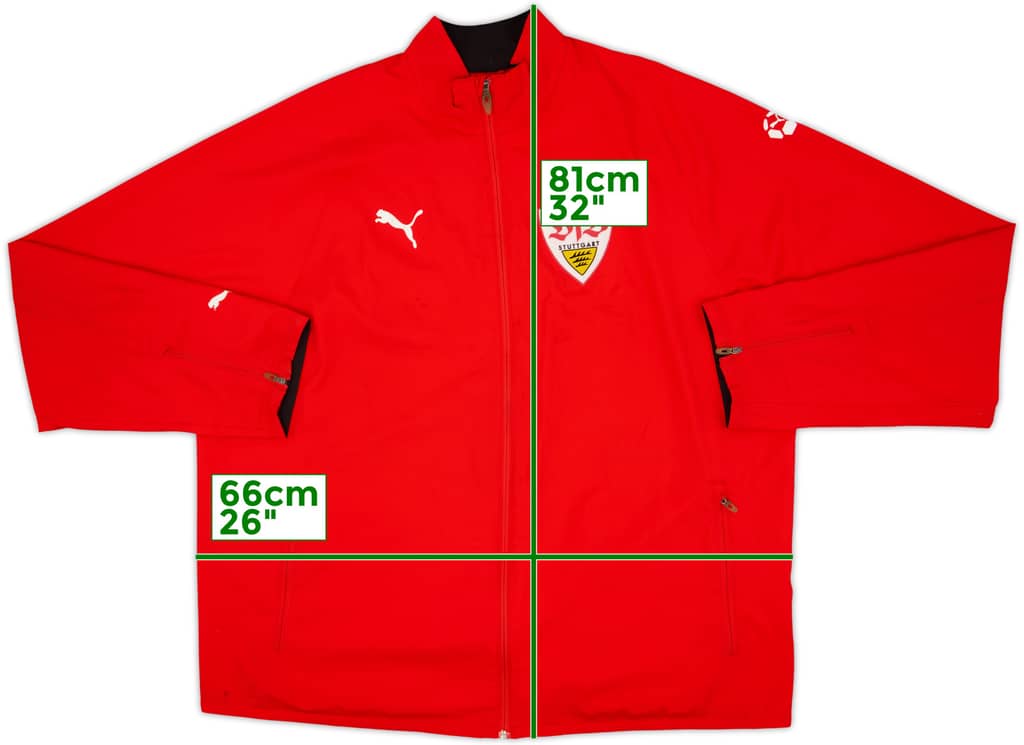 2008-09 Stuttgart Puma Track Jacket - 4/10 - (XXL)