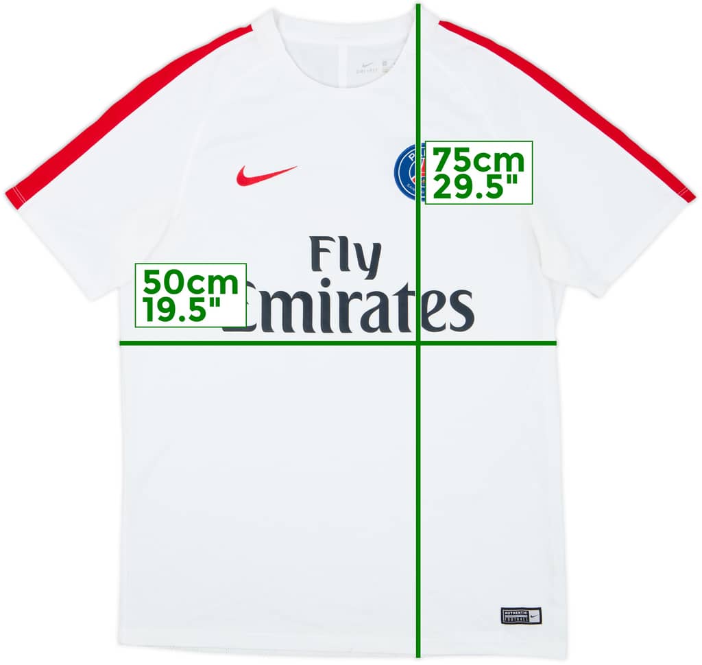 2016-17 Paris Saint-Germain Nike Training Shirt - 9/10 - (L)