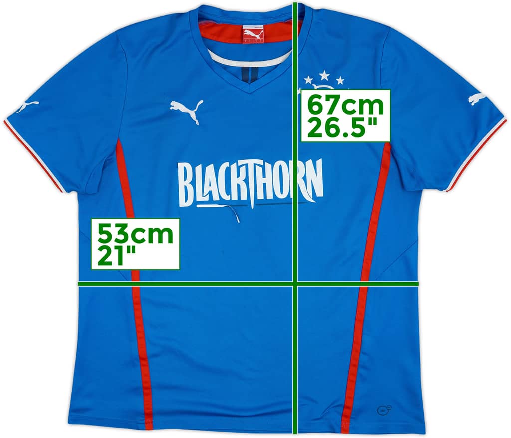 2013-14 Rangers Home Shirt - 5/10 - (L)