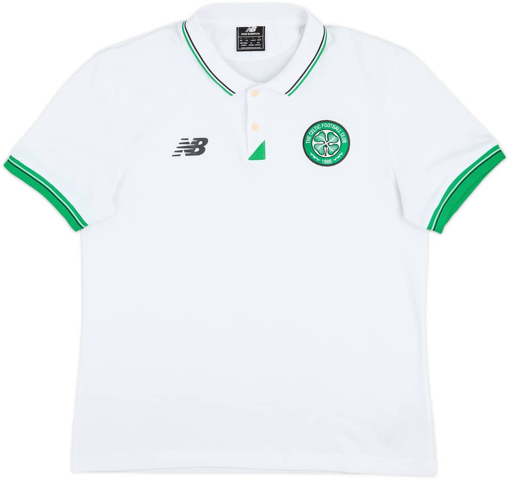 2016-17 Celtic New Balance Polo Shirt - 10/10 - (L)