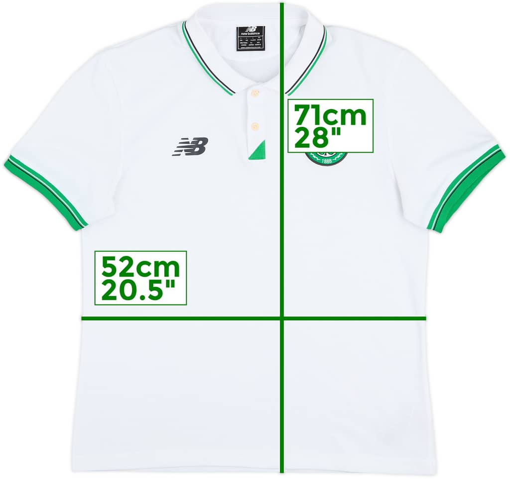 2016-17 Celtic New Balance Polo Shirt - 10/10 - (L)