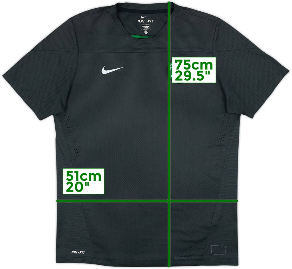 2013-14 Celtic Nike Training Shirt - 8/10 - (L)