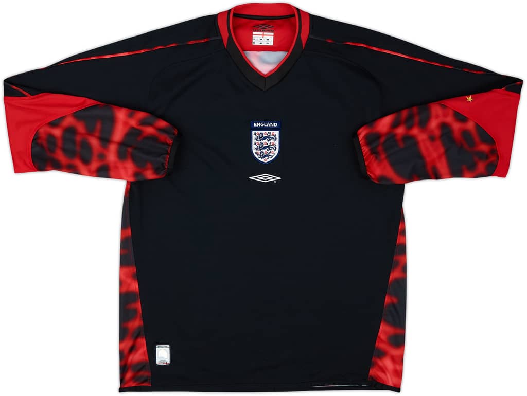 2004-06 England GK Shirt - 10/10 - (L)