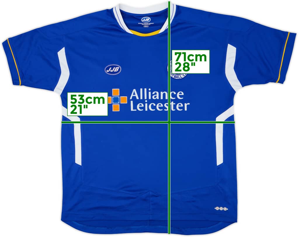 2005-06 Leicester Home Shirt - 8/10 - (S)