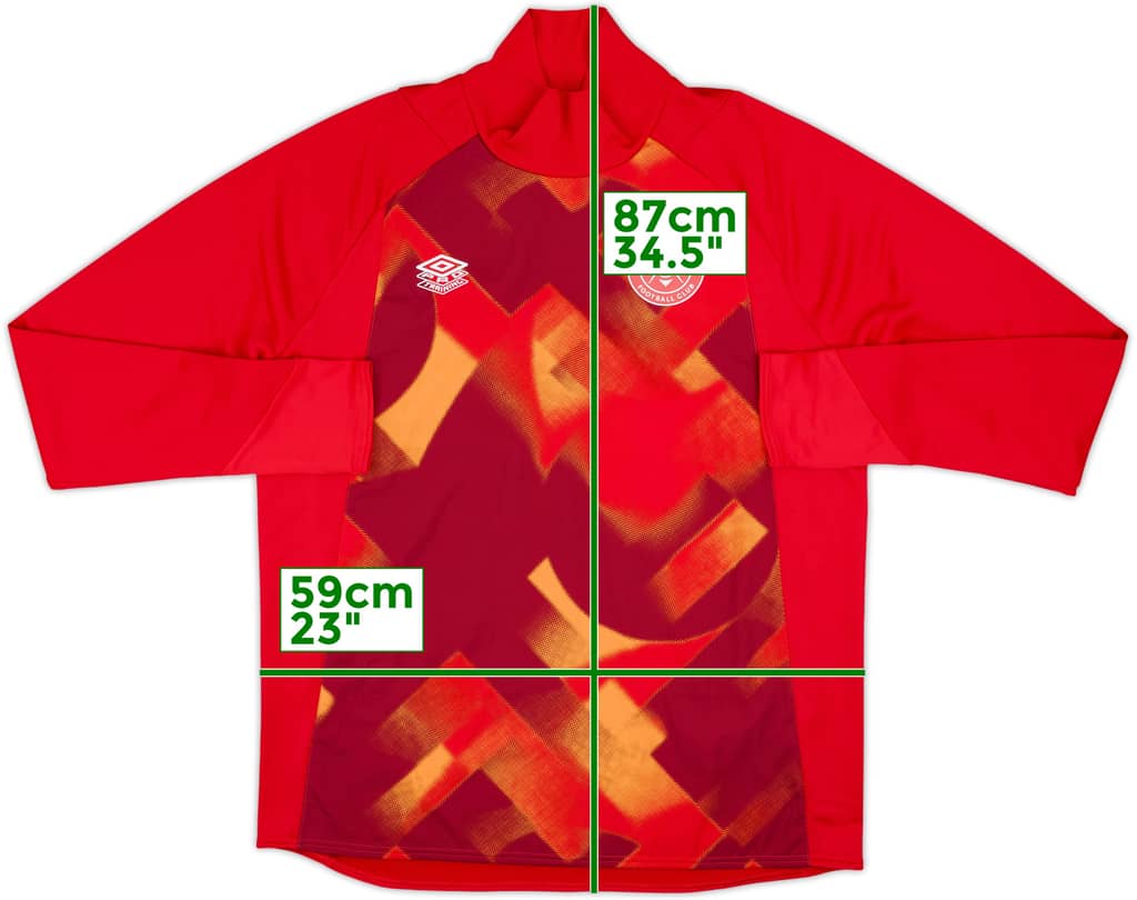 2023-24 Brentford Umbro 1/4 Zip Drill Top - 8/10 - (XL)