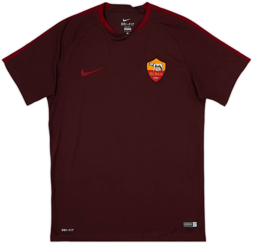 2015-16 Roma Nike Training Shirt - 8/10 - (M)