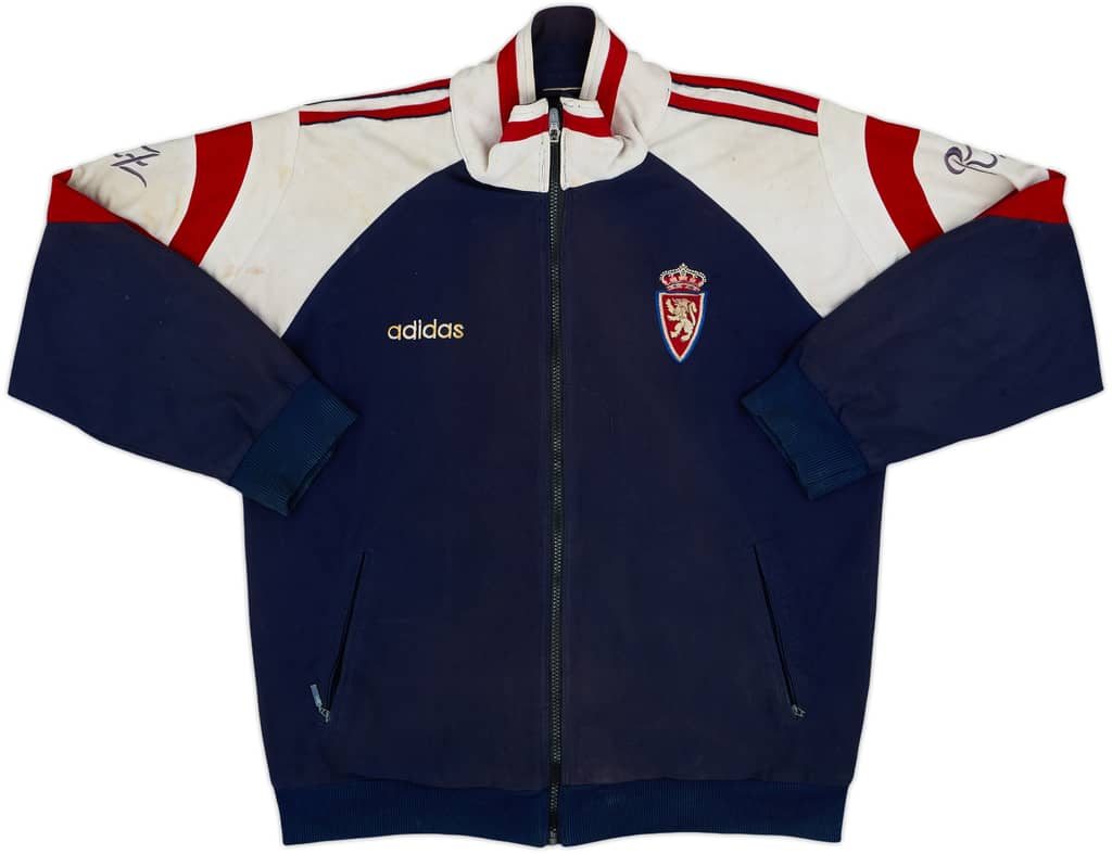 1997-98 Real Zaragoza adidas Track Jacket - 4/10 - (L)