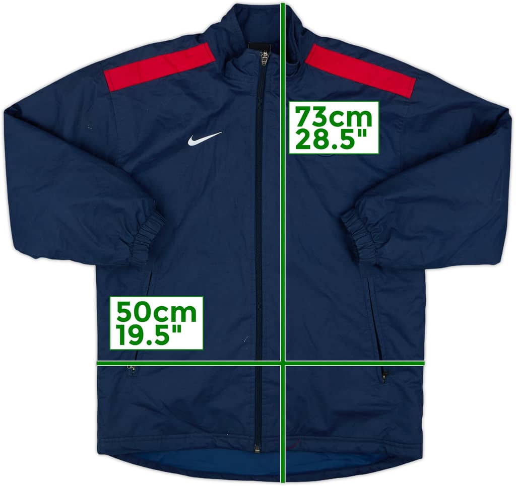 2004-05 Paris Saint-Germain Nike Padded Bench Coat - 8/10 - (M.Boys)