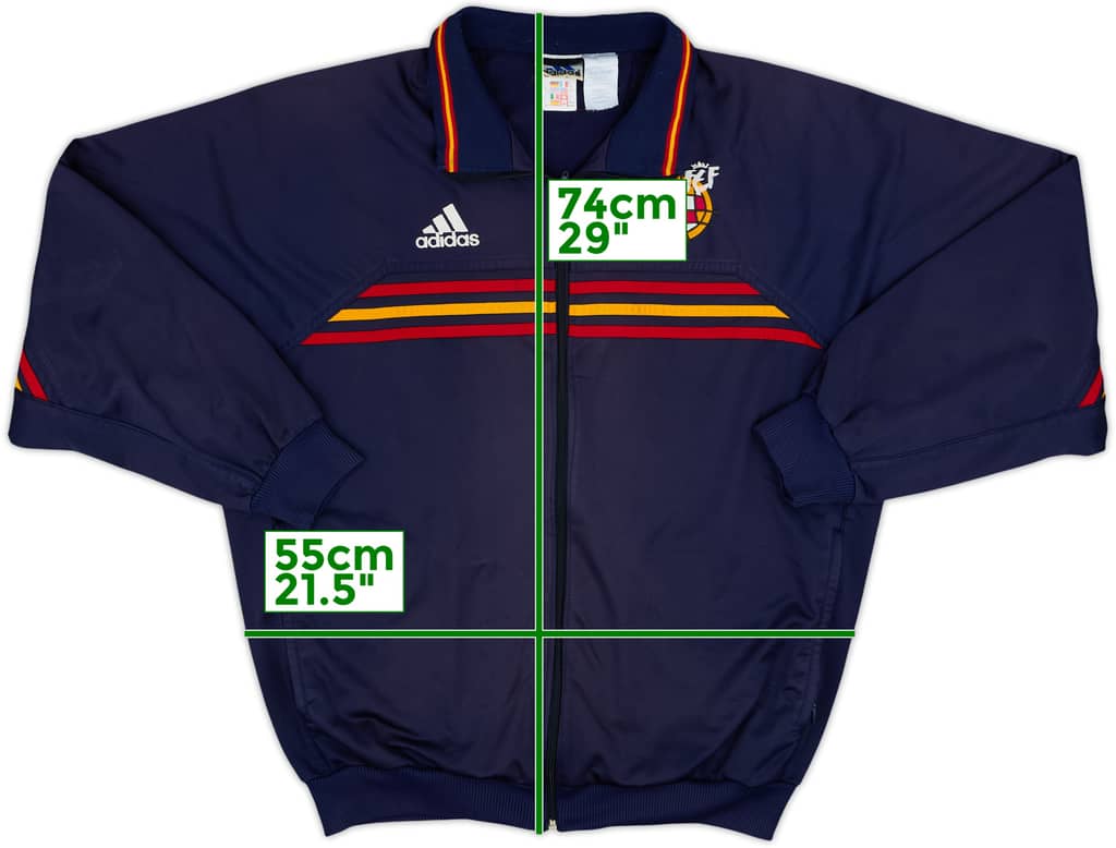 2000-01 Spain adidas Track Jacket - 6/10 - (M/L)