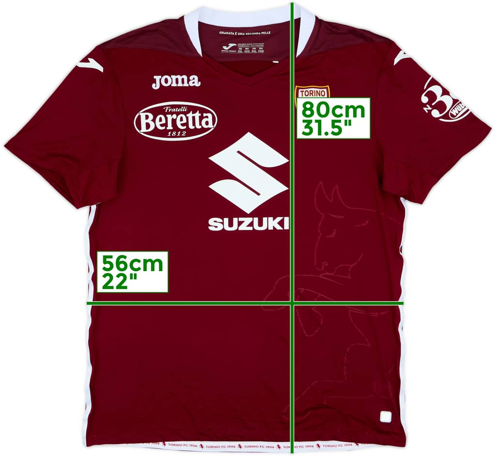 2020-21 Torino Home Shirt - 9/10 - (XXL)