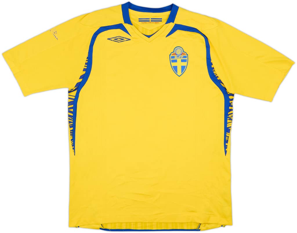 2007-09 Sweden Home Shirt - 5/10 - (L)