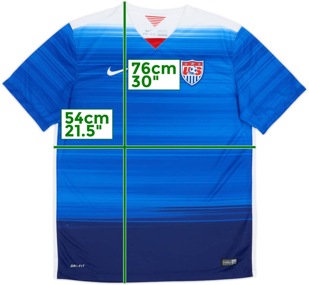 2015-16 USA Away Shirt - 5/10 - (L)