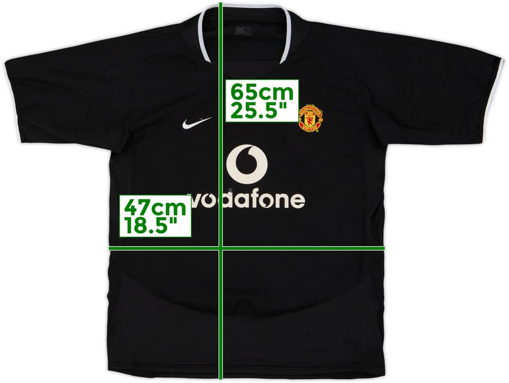 2003-05 Manchester United Away Shirt - 5/10 - (XL.Boys)