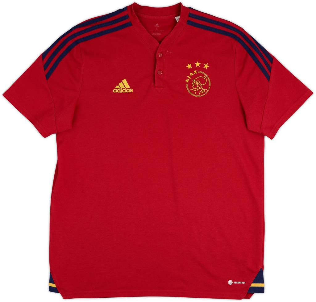 2022-23 Ajax adidas Polo Shirt - 10/10 - (L)