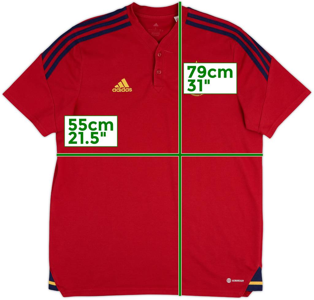2022-23 Ajax adidas Polo Shirt - 10/10 - (L)