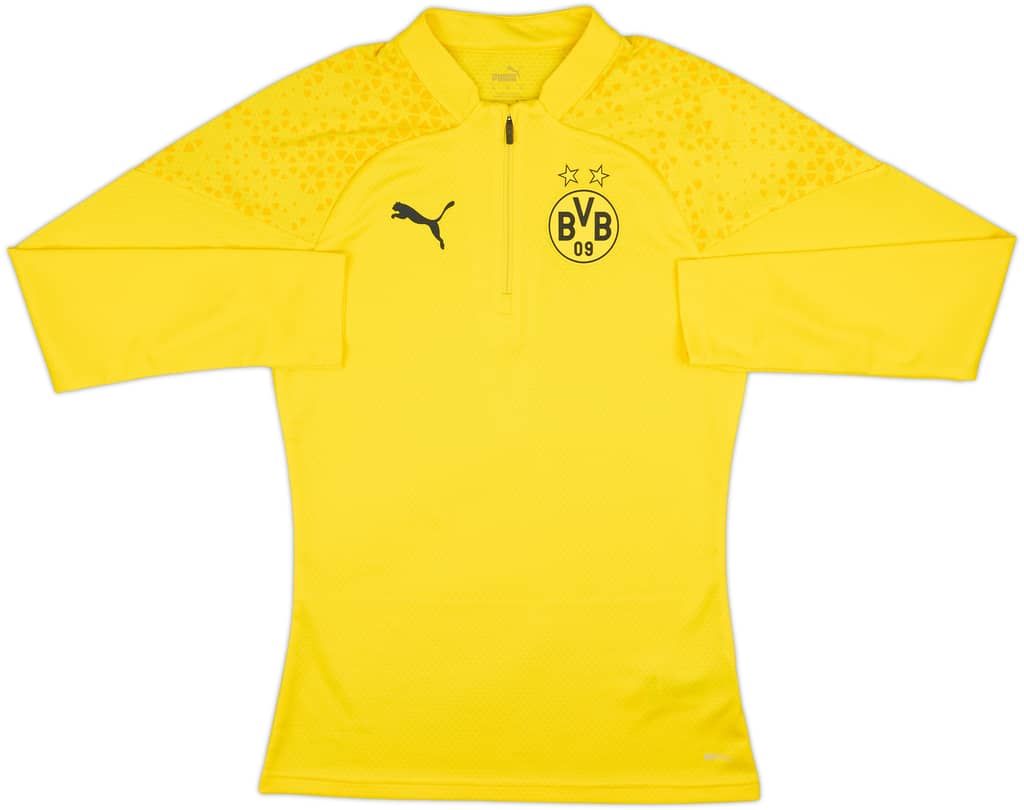 2022-23 Borussia Dortmund Puma 1/4 Zip Drill Top - 10/10 - (XS)