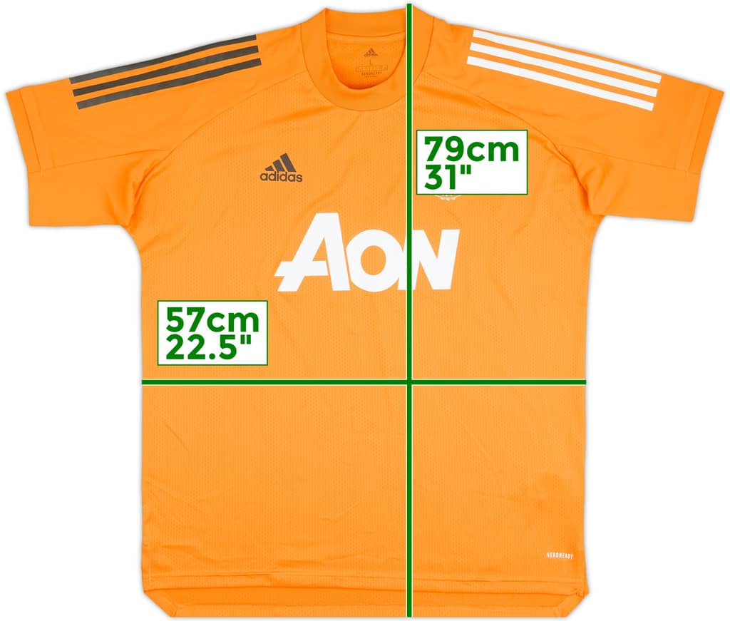 2020-21 Manchester United adidas Training Shirt - 10/10 - (L)
