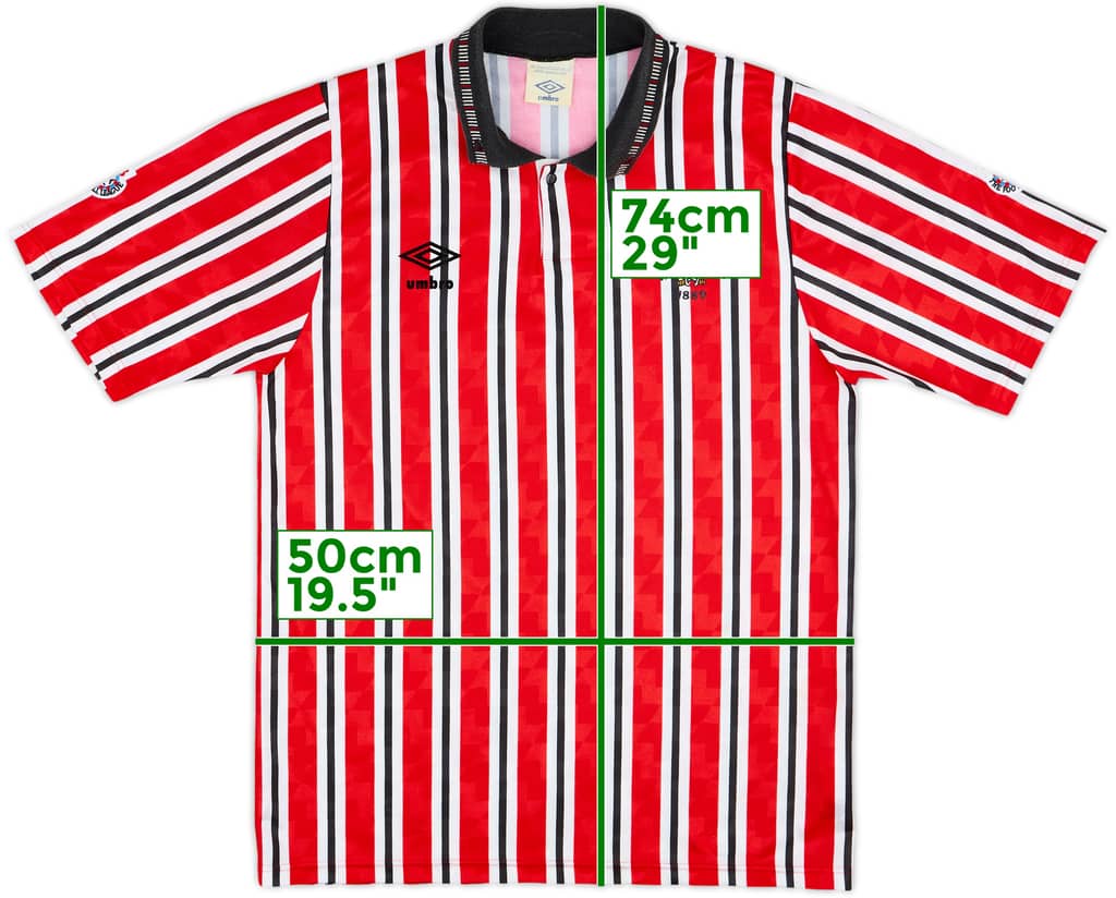 1990-92 Sheffield United Home Shirt - 9/10 - (S)
