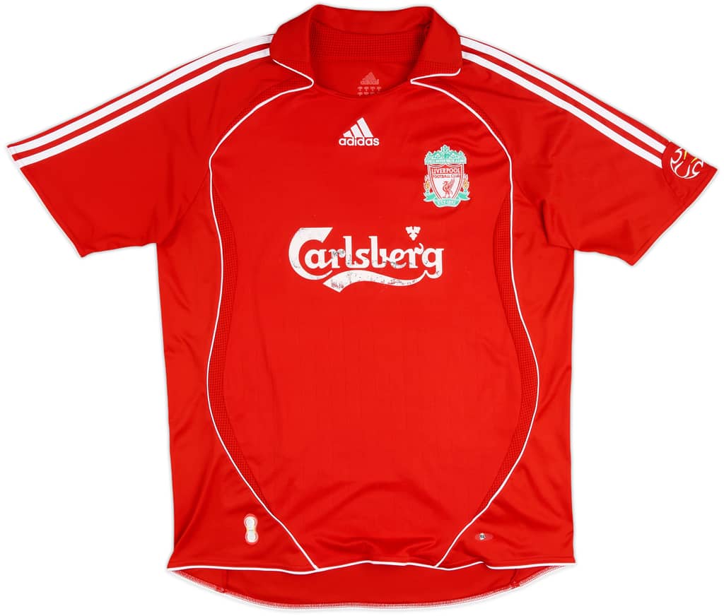 2006-08 Liverpool Home Shirt - 5/10 - (L)