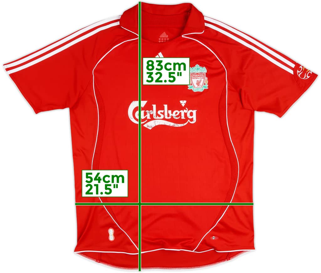 2006-08 Liverpool Home Shirt - 5/10 - (L)
