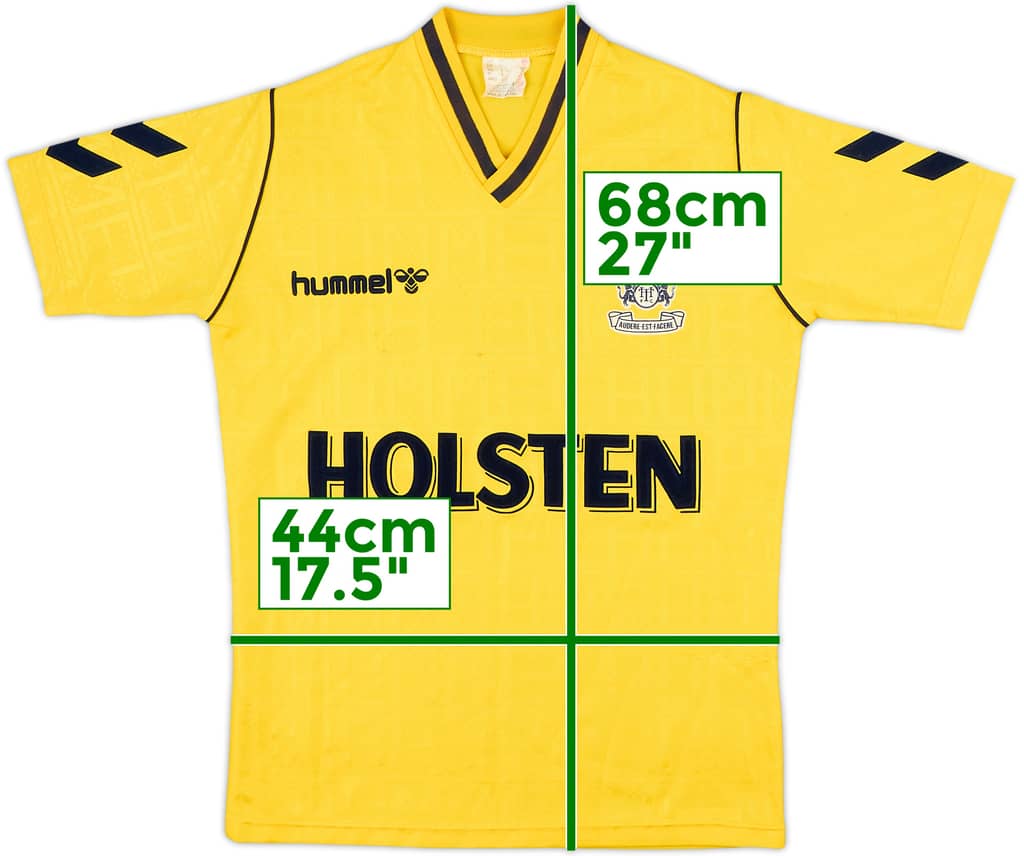 1988-91 Tottenham Away Shirt - 7/10 - (Y)