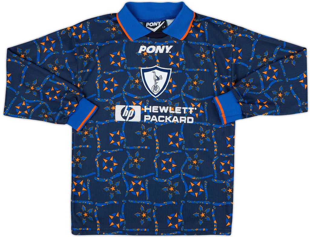 1996-97 Tottenham GK Shirt - 9/10 - (L.Boys)