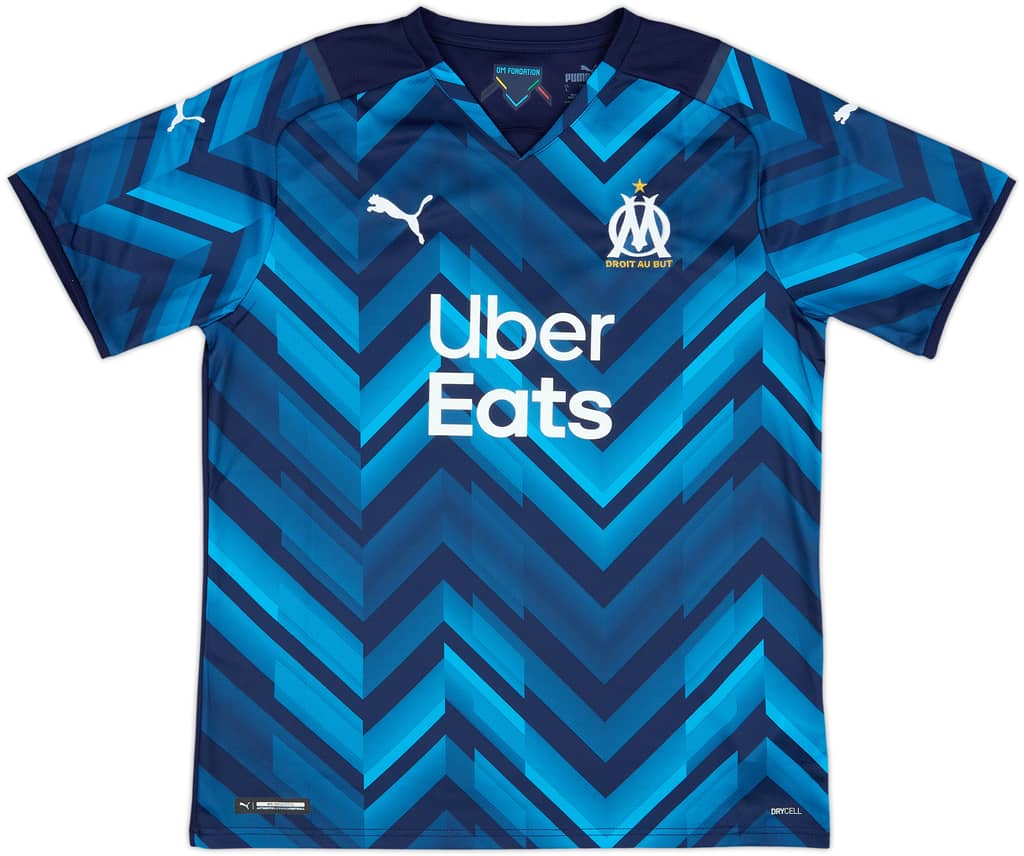 2021-22 Olympique Marseille Away Shirt - 10/10 - (L)