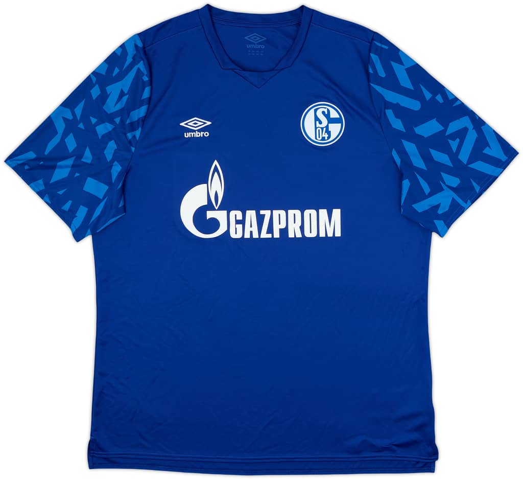 2019-20 Schalke Home Shirt - 8/10 - (XXL)