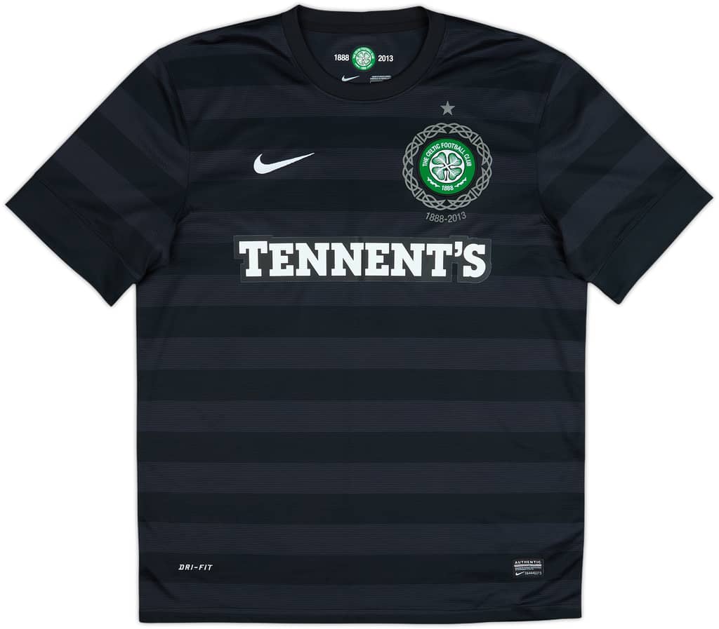 2012-13 Celtic '125th Anniversary' Away Shirt Brown #8 - 9/10 - (L)